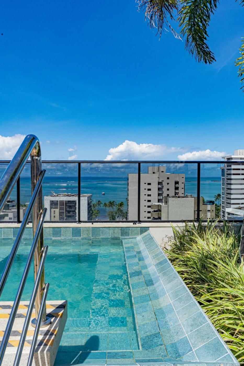 Belíssima Vista Mar E Sala Com Varanda, Time , Ponta Apartamento Maceió